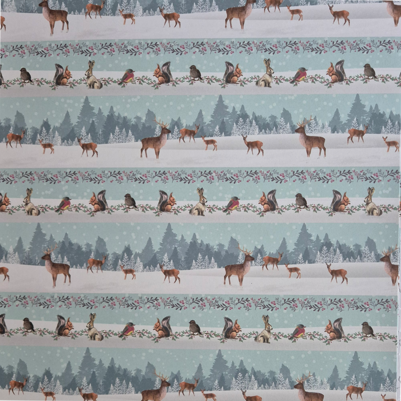 Winter Wonderland Scrapbook Papier Winter Wonderland Scrapbook Papier
