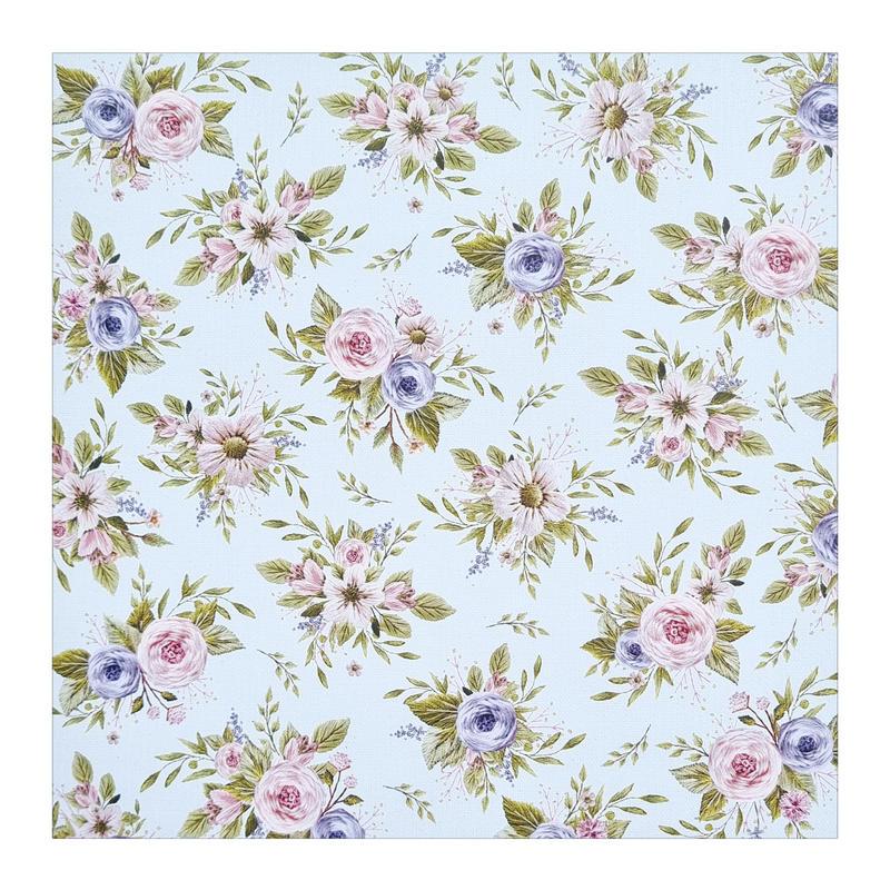 mit Liebe gestickt Scrapbook Papier mit Liebe gestickt Scrapbook Papier