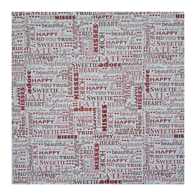 Kisses Scrapbook Papier