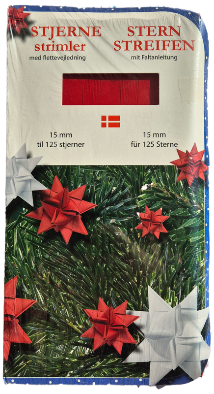 Fröbelstreifen rot 15 mm - Großpackung