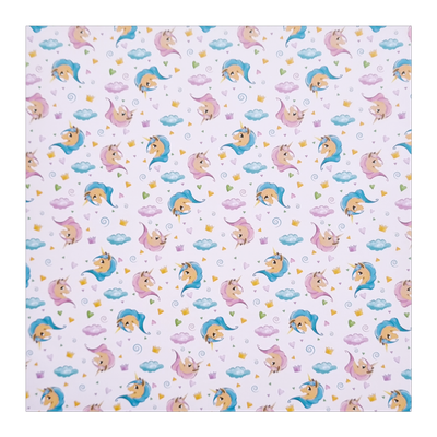 Einhörner Scrapbook Papier