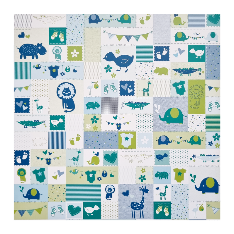 Hallo Boy - Scrapbook Papier Hallo Boy - Scrapbook Papier