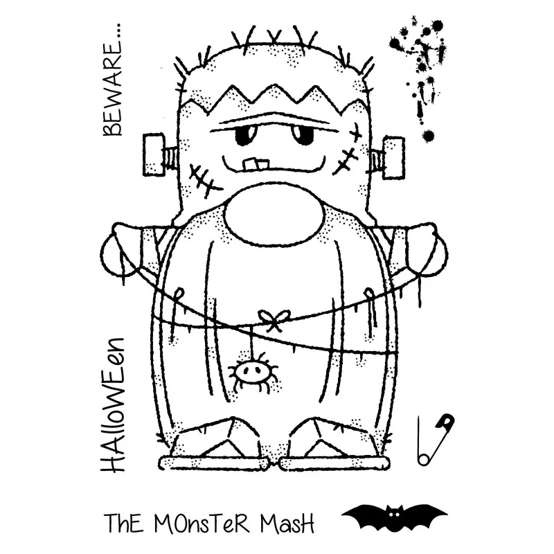 Stempelset Frankenstein Stempelset Frankenstein