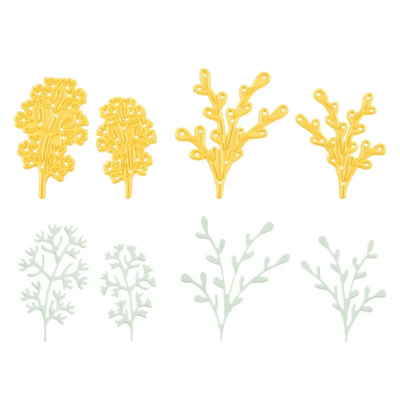 Blätter Stanze 4 Stanzen