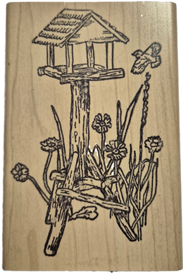Vogelhaus Stempel Vogelhaus Stempel