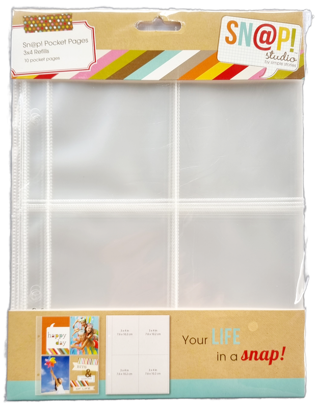 Sn@p Pocket Pages 3 x 4 Nachfüllung