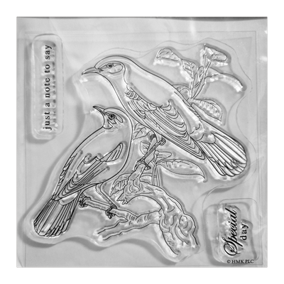 Clear Stempel Vögel