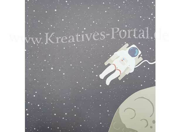 Weltall - ​Scrapbook Design Papier