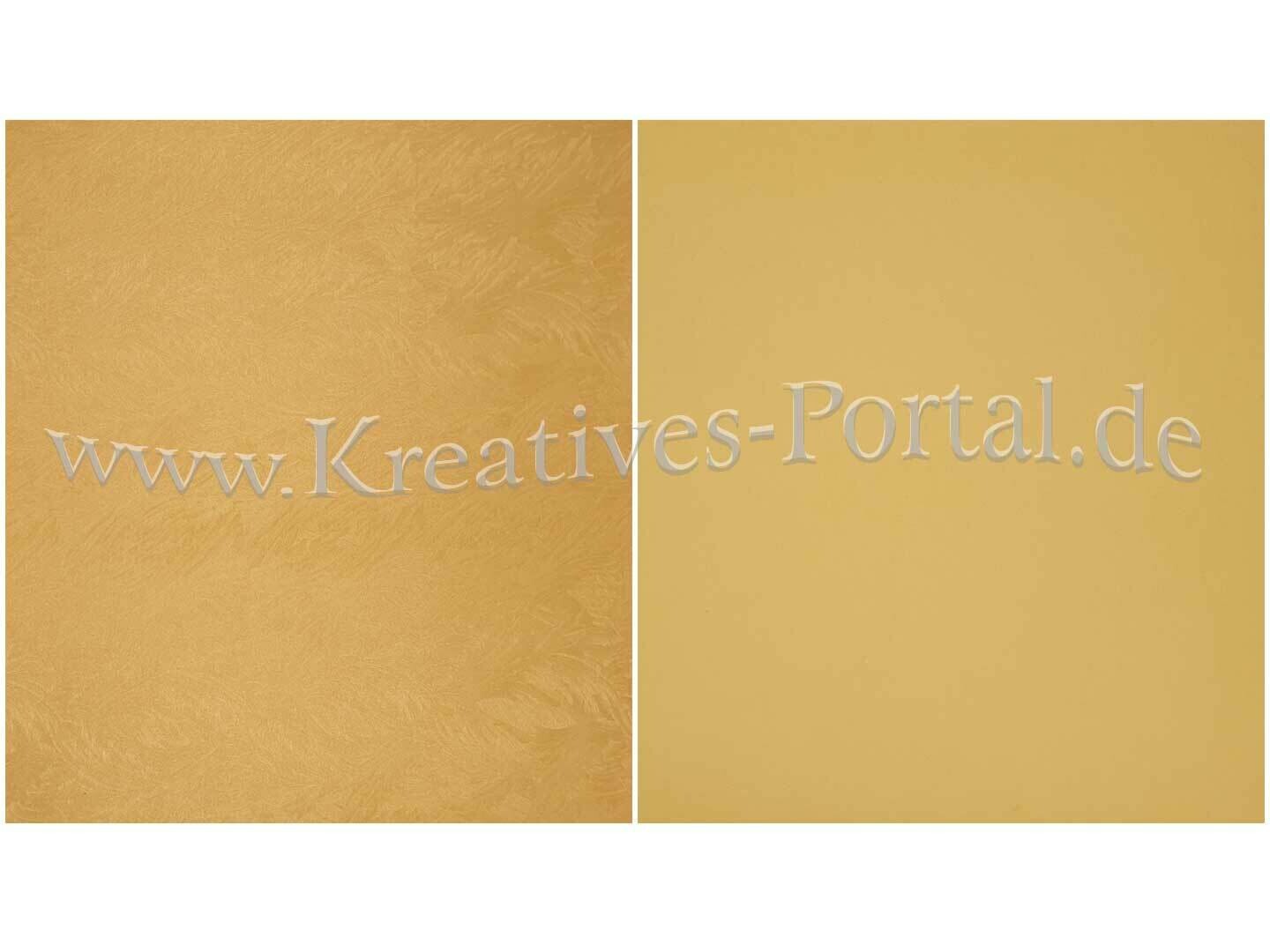 ​Scrapbook Design Papier * Honig-Metallic