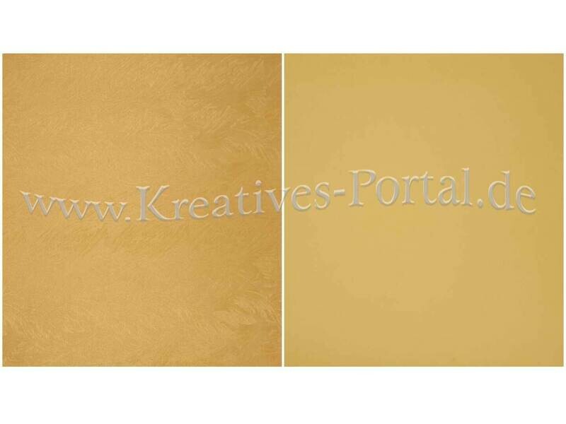 ​Scrapbook Design Papier * Honig-Metallic