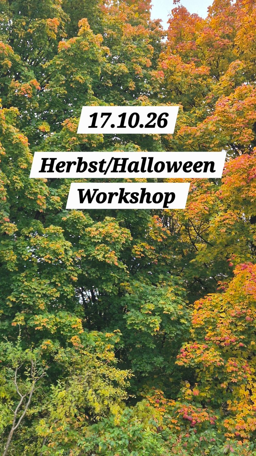 Workshop Herbst Halloween 17.10.26 Workshop Herbst Halloween 17.10.26