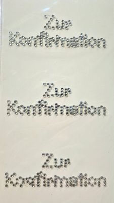 Zur Konfirmation Sticker