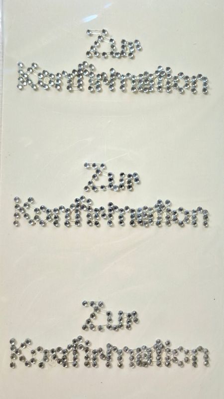Zur Konfirmation Sticker