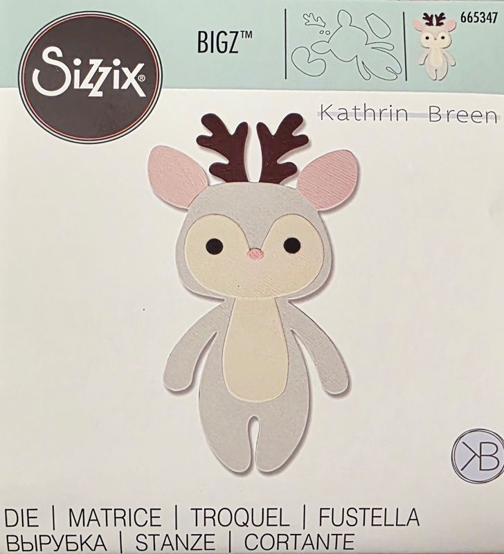 Kleines Rentier Bigz Stanze