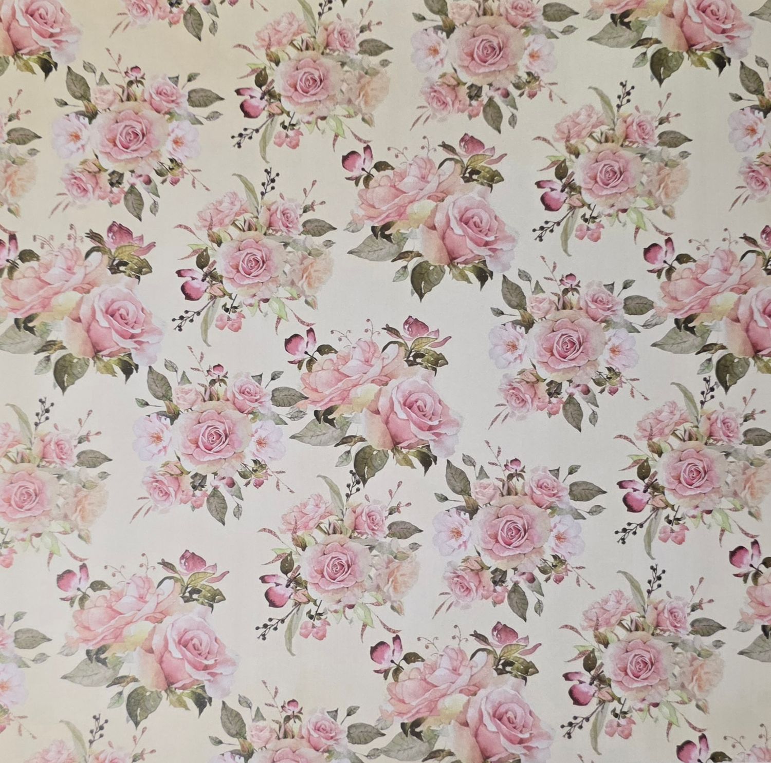 Rosen Scrapbook Papier