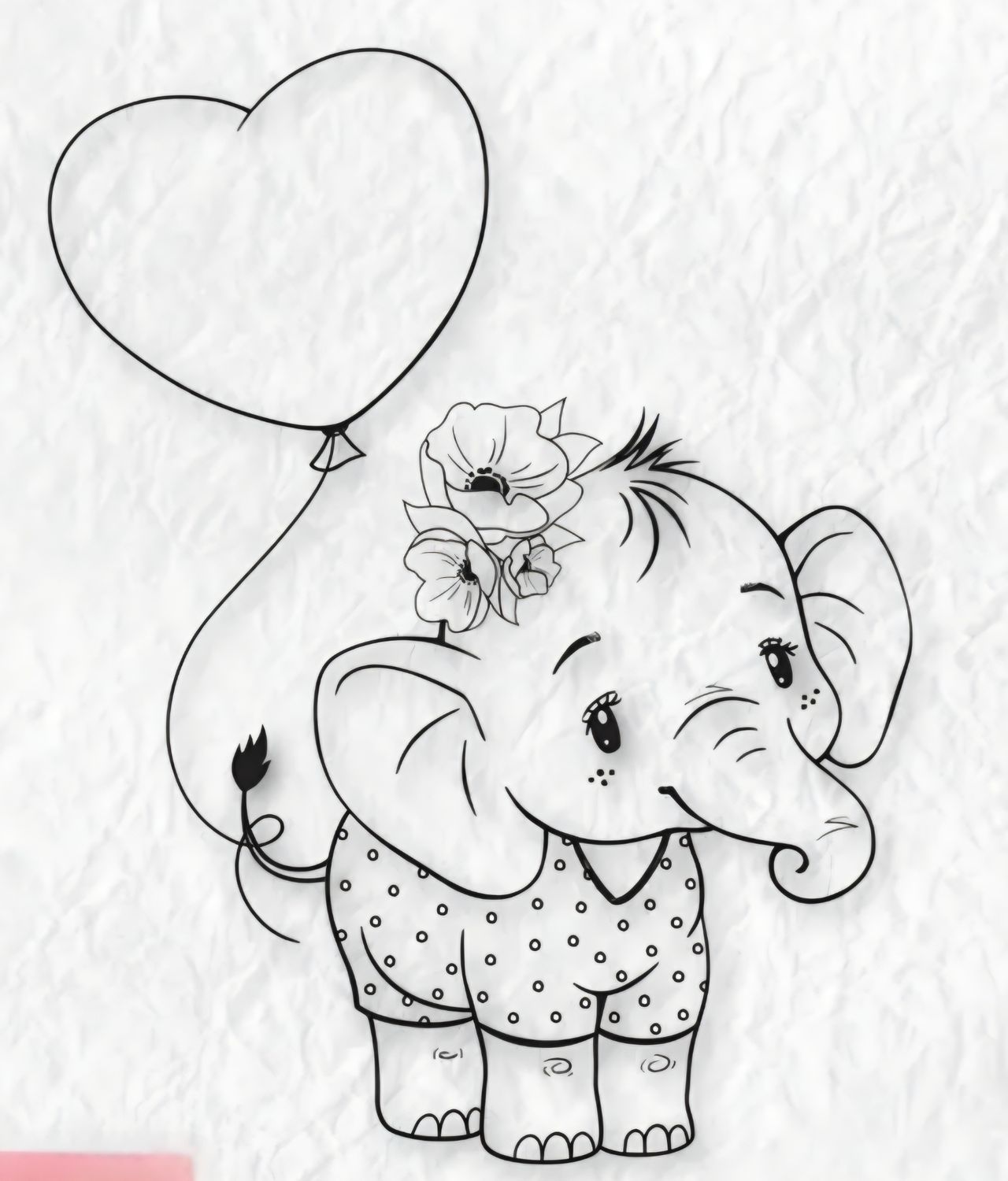 kleiner Elefant Stempel