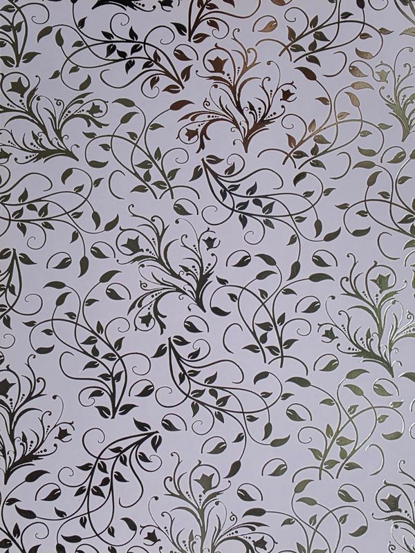 Silk Art Lila / Silber foliert Silk Art Lila / Silber foliert