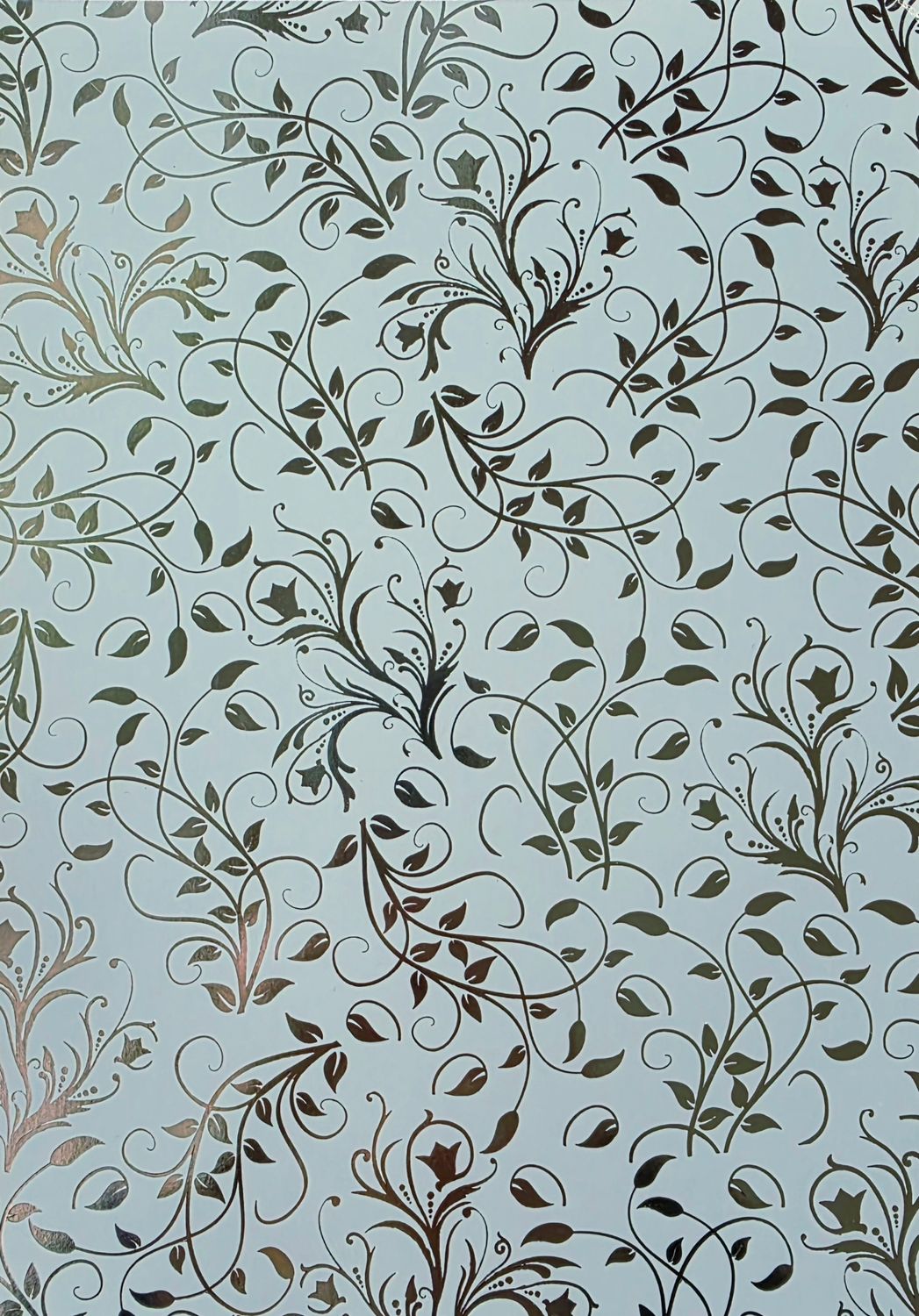 Silk Art hellblau / Silber foliert Silk Art hellblau / Silber foliert