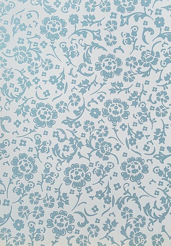 Silk Art weiß / Hellblau foliert Silk Art weiß / Hellblau foliert