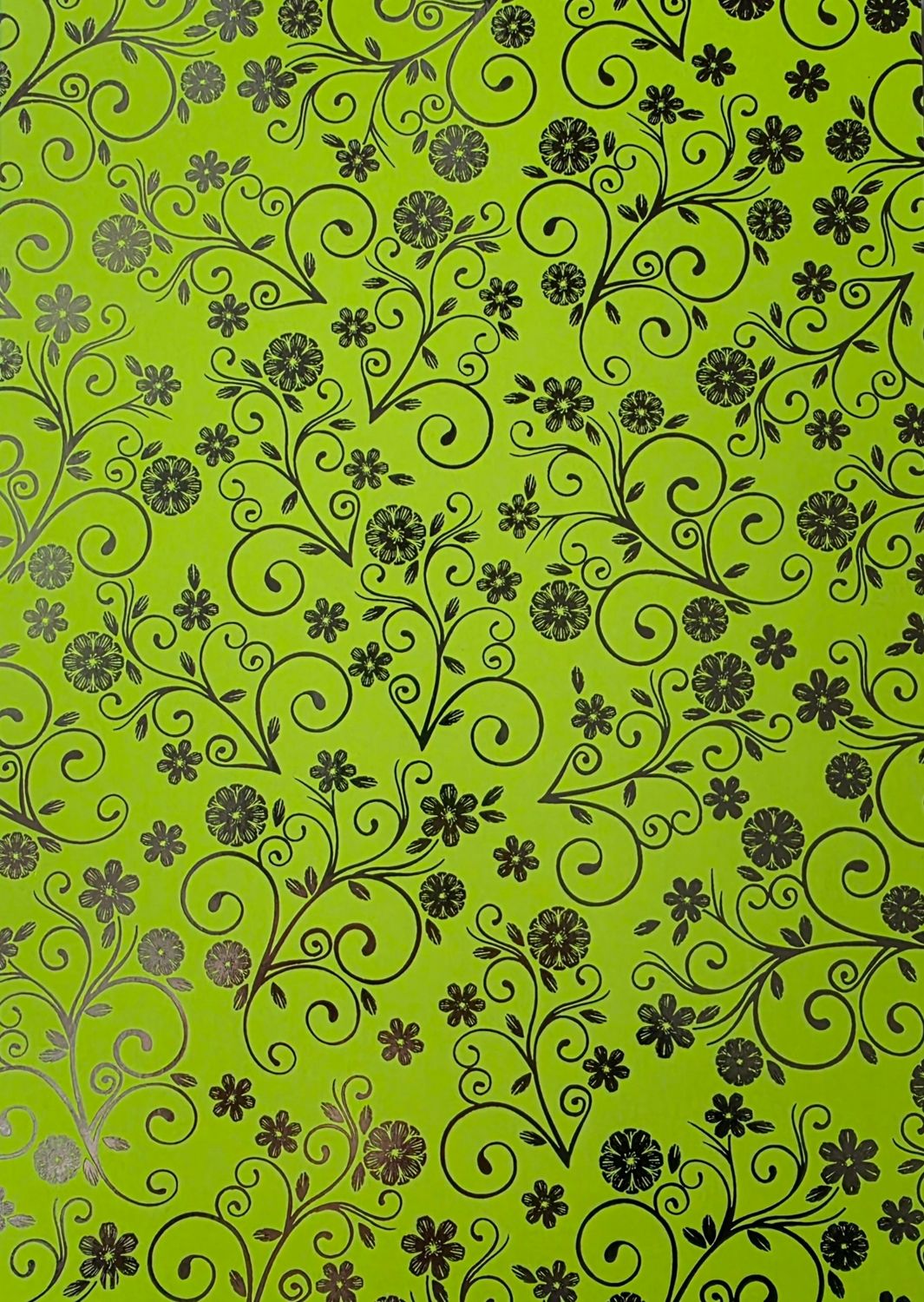 Silk Art Apfelgrün / Silber foliert Silk Art Apfelgrün / Silber foliert