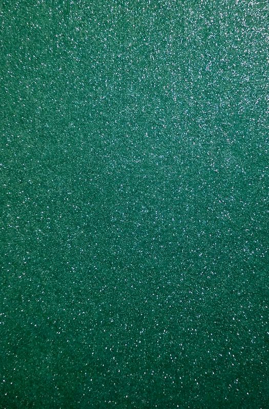 Glitter Filz Laub Grün