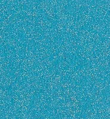 Glitter Filz Türkis