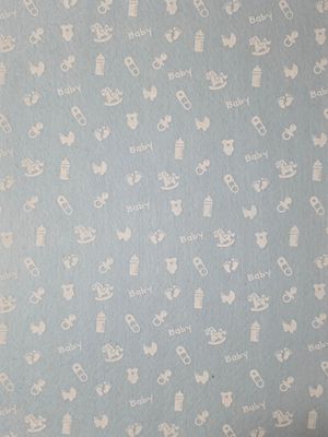 Baby Boy Motiv Filz Blau Baby Boy Motiv Filz Blau