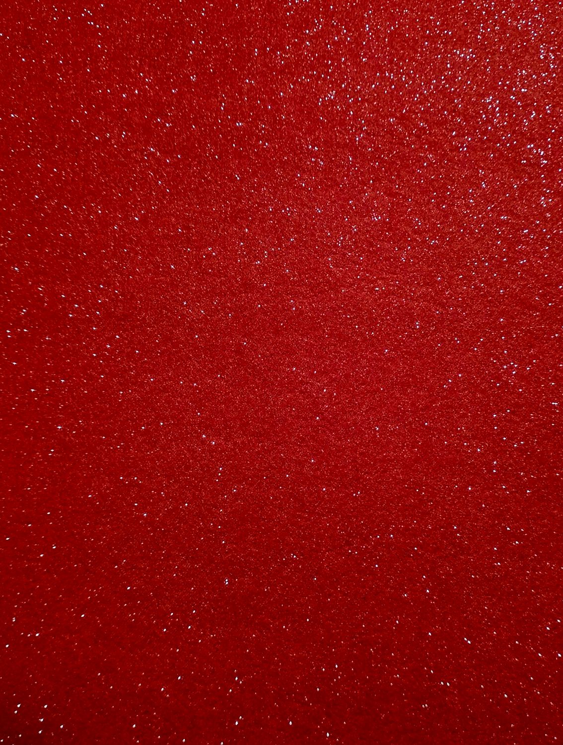 Glitter Filz hochrot