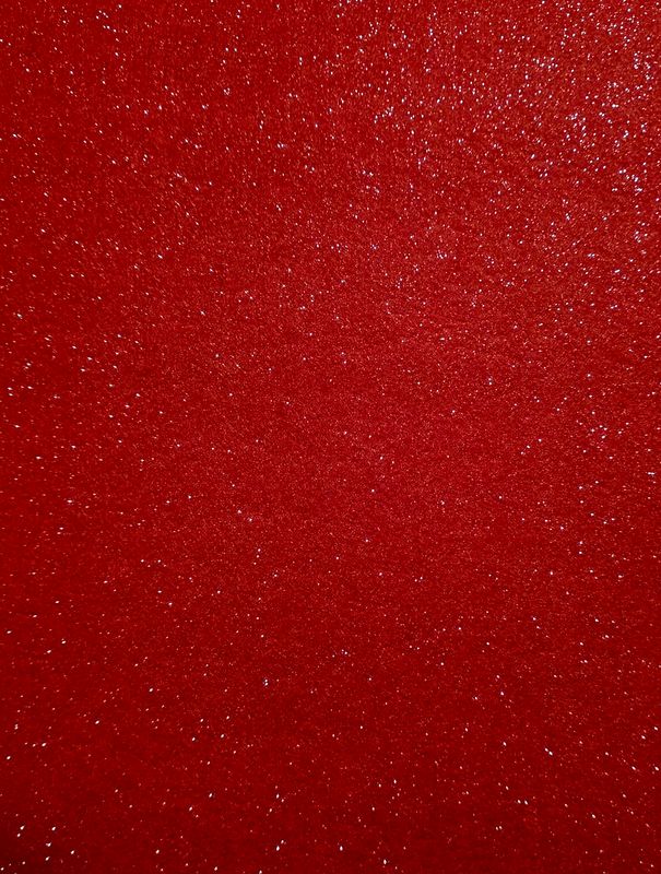 Glitter Filz hochrot