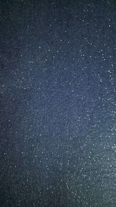 Glitter Filz Dunkelblau