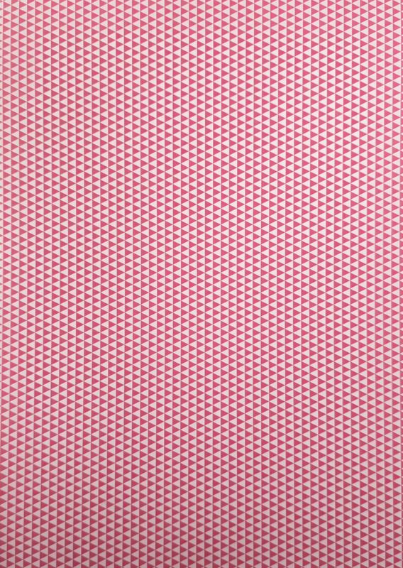 Dreiecke Rosa / weiß DinA4