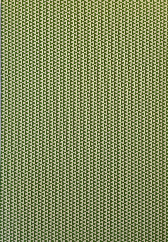 Dreiecke Grün / Weiß