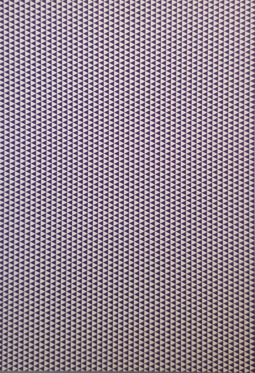 Dreiecke Lila / Weiß DinA4