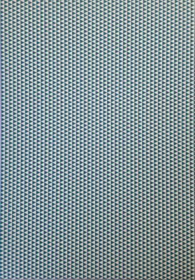 Dreiecke Türkis / Weiß