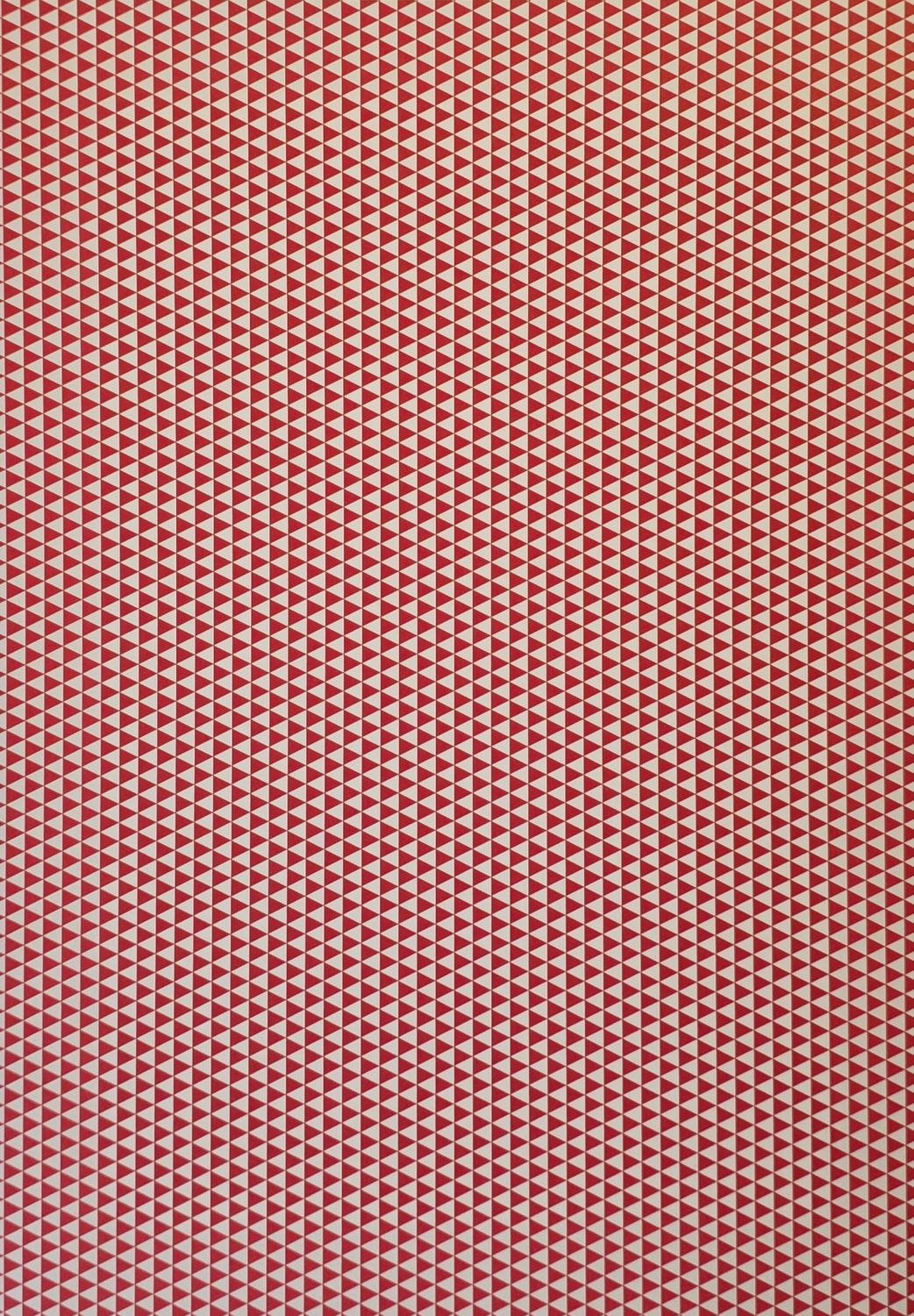 Dreiecke Rot/Weiß DinA4