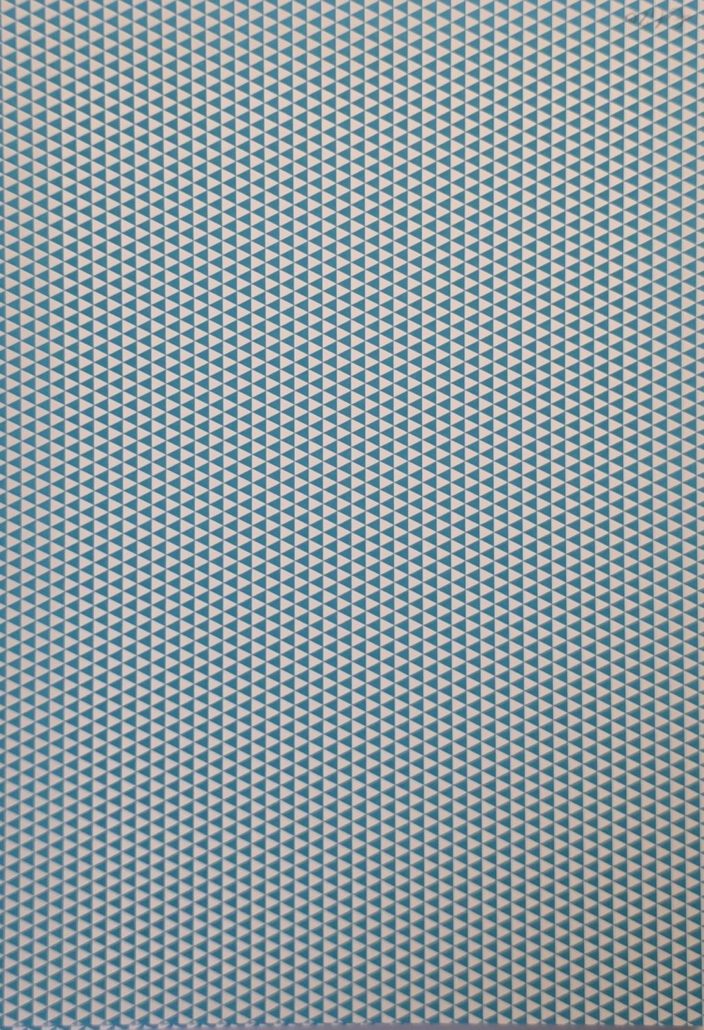 Dreiecke Blau / Weiß