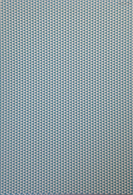 Dreiecke Blau / Weiß