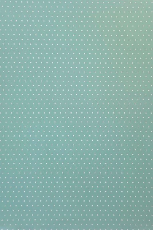 Punkte Hellblau / Weiß DinA4