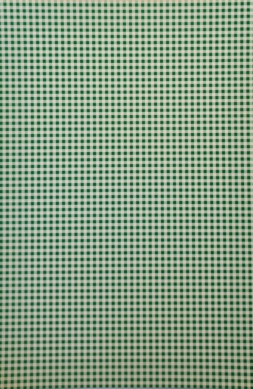 Karo Motiv Papier Grün DinA4