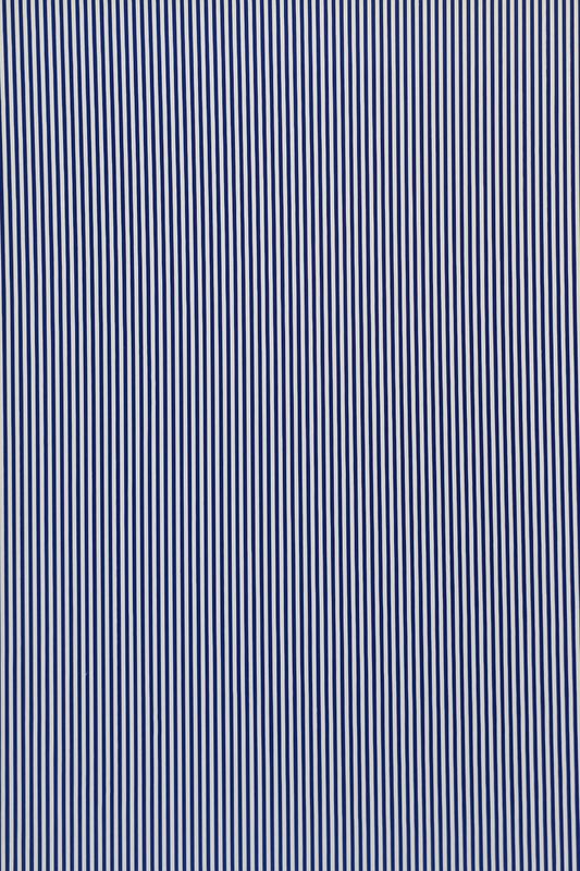 Gestreift Royal Blau/Weiß DinA4