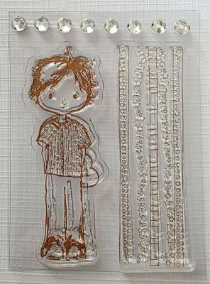 Kleiner Junge Stempel Set