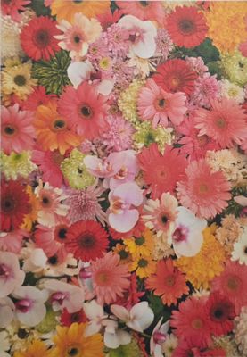 Sommerblumen Motivpapier DinA4