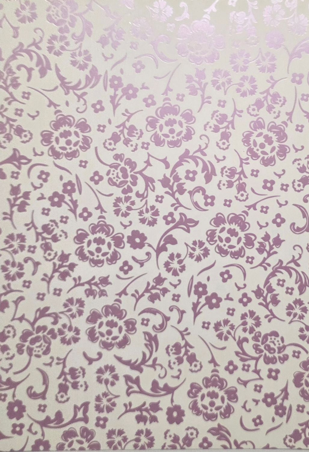 Silk Art Lila foliert