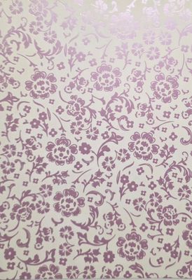 Silk Art Lila foliert