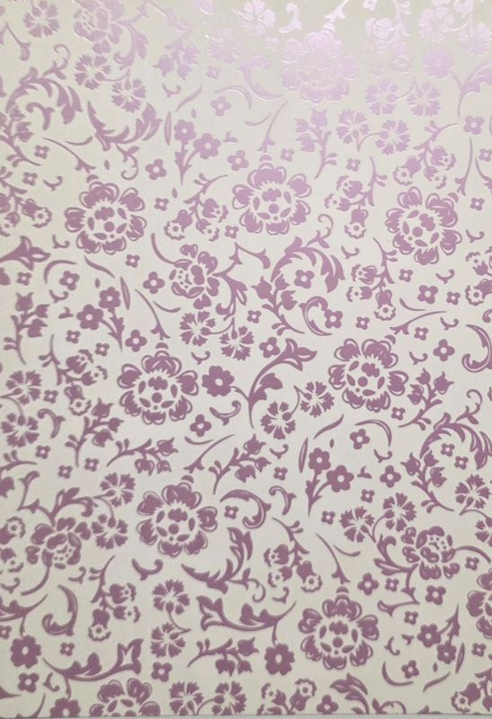 Silk Art Lila foliert