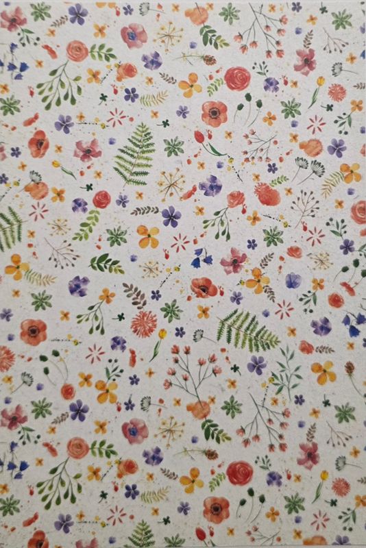 Blüten und Gräser DinA4