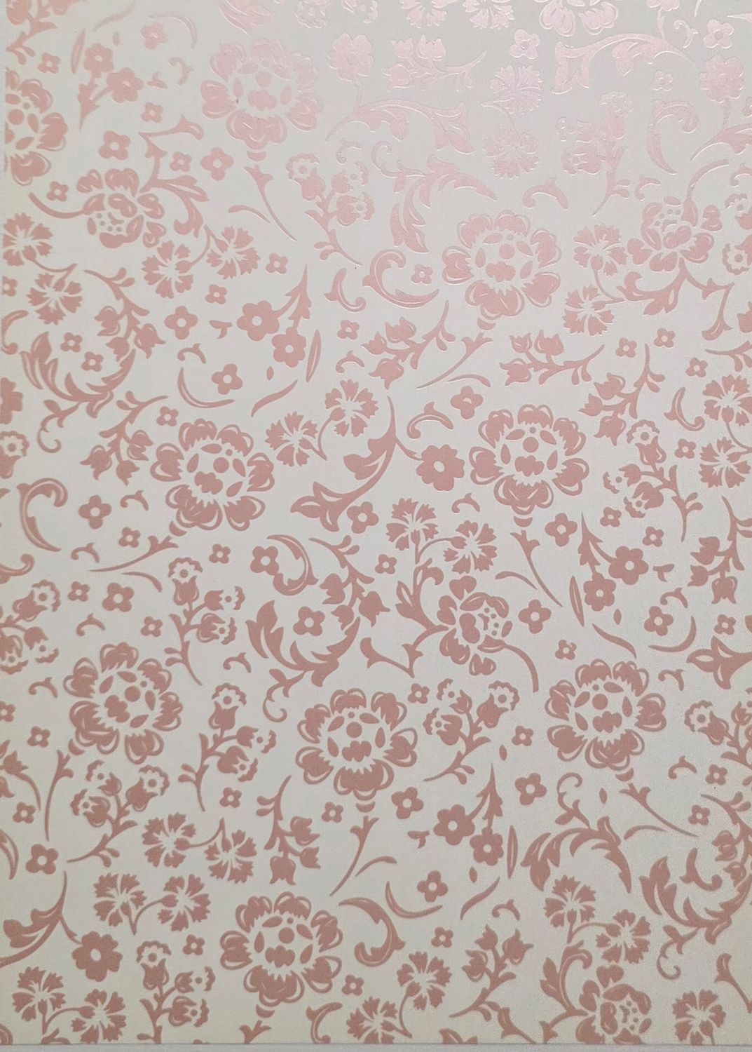 Silk Art Rosa foliert