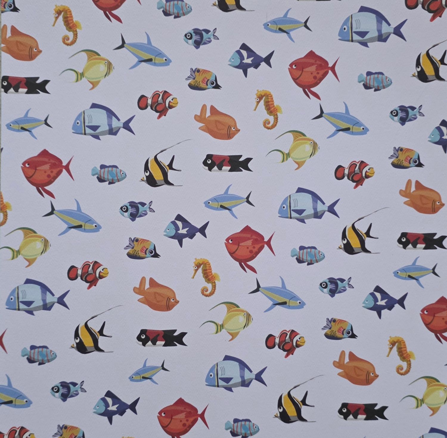 Fische und Freunde Scrapbook Papier Fische und Freunde Scrapbook Papier