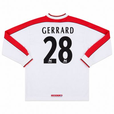 Liverpool 98/99 Gerrard 28 (L)
