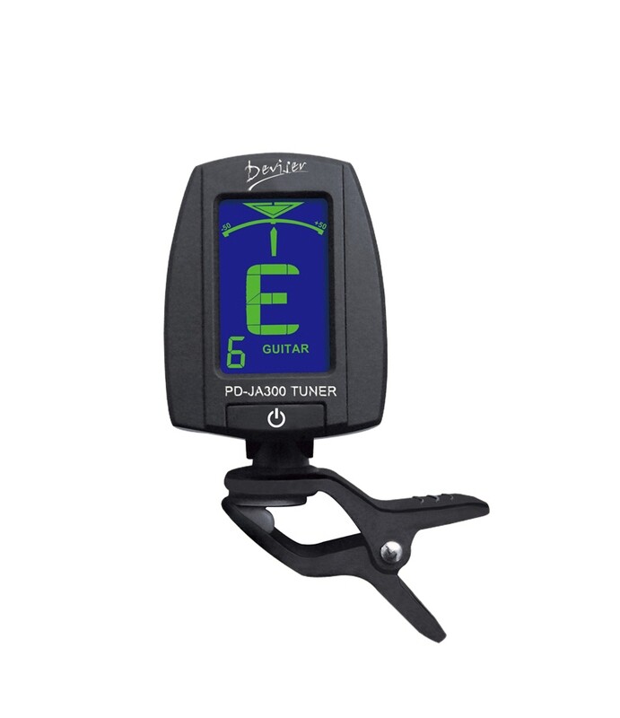 Guitar Tuner for Acoustic Bass &amp; Electric Guitars Ukuleles Chromatic tuner clip PD-JA300